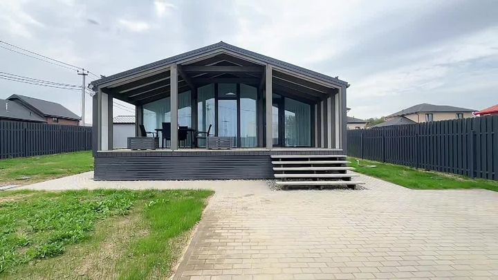 Кадр из видеообзора дома BlagoHouse